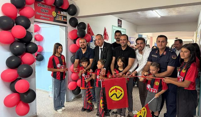 Minik öğrencilerin Eskişehirspor sevgisi