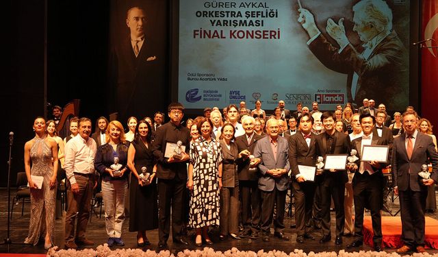 Eskişehir Uluslararası Gürer Aykal Orkestra Şefliği Yarışması'nda ödüller sahiplerini buldu