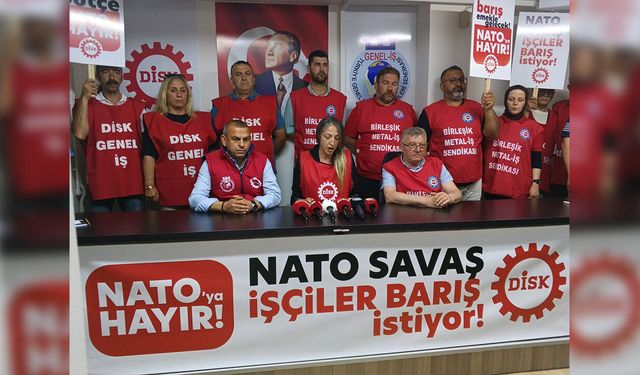“Savaşa değil emekçiye, silaha değil yaşama bütçe”