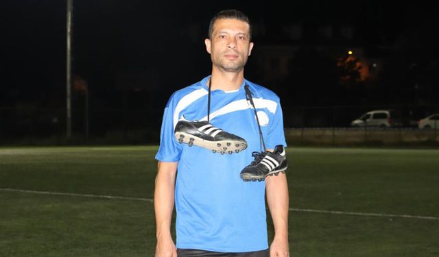 Eskişehir’in en yaşlı amatör futbolcusu 39 yıl sonra kariyerine veda etti