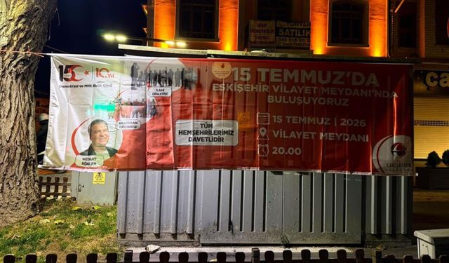 15 Temmuz pankartını indiren görevli, Ömer Halisdemir için "Kim o?" dedi