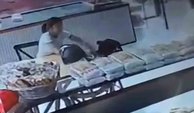 Eskişehir'de pes dedirten hırsızlık! Şekerliği çantasına koyup kaçtı