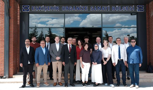 Alman basın heyeti Eskişehir OSB’de Savunma ve Havacılık Sanayisini yakından inceledi