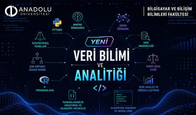 Anadolu Üniversitesi geleceğin 'Veri Bilimci'lerini yetiştirecek