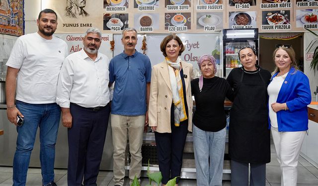 Başkan Ünlüce’den mahalle ziyareti: Esnafın taleplerini dinledi