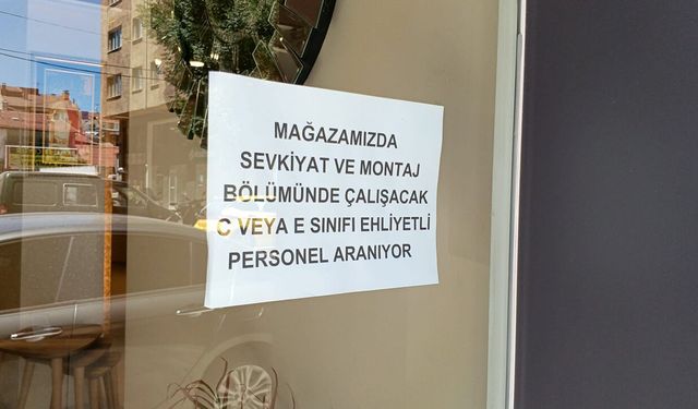 Eskişehir’de mobilyacılar personel bulmakta zorlanıyor