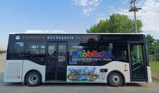 Eskişehir'de turistik ulaşım dönemi başladı: "OtobEs26" hizmete girdi