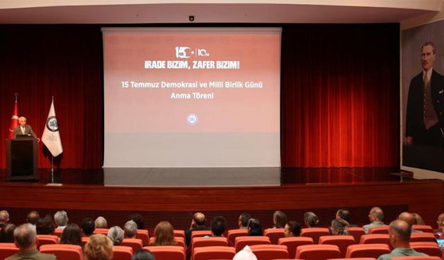 ESOGÜ’de 15 Temmuz Demokrasi ve Milli Birlik Günü’nde anlamlı program