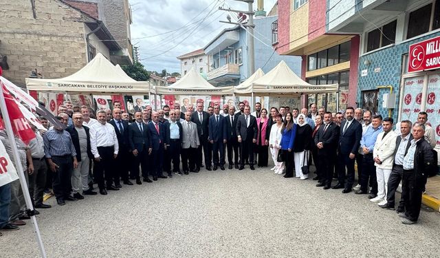 MHP Sarıcakaya İlçe Başkanlığı 15. Olağan Kongresi yapıldı