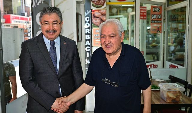Vali Yılmaz’dan esnaf ve vatandaşlara ziyaret