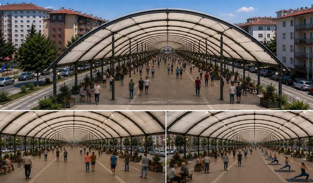 Eskişehir Çarşamba Pazar'ı modern bir görünüme kavuşacak