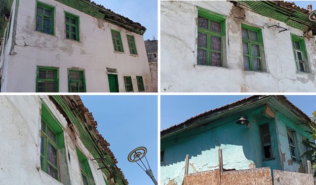 Eskişehir Odunpazarı’nda eski binalar vatandaşları endişelendiriyor