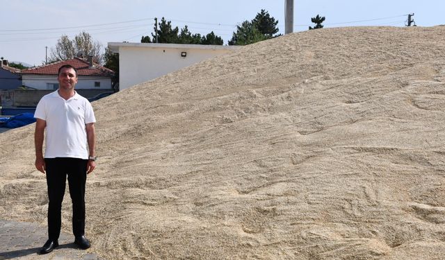 Eskişehir'de 11 milyon liralık hasat!