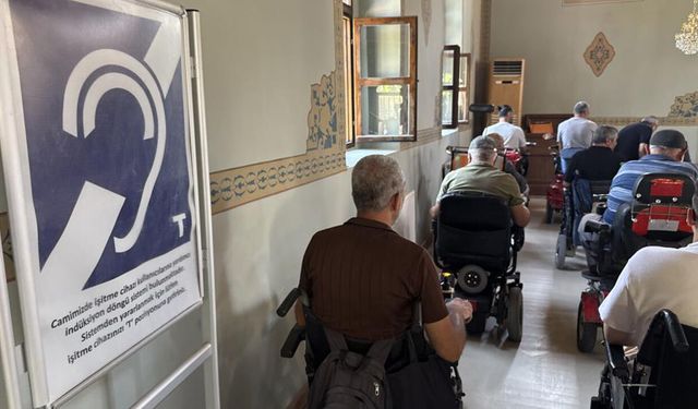 Eskişehir’de asırlık cami, 17 yıldır 'engelsiz' ibadetin adresi