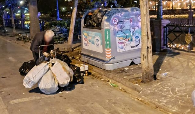 Eskişehir’de gece yarısı geçim mücadelesi