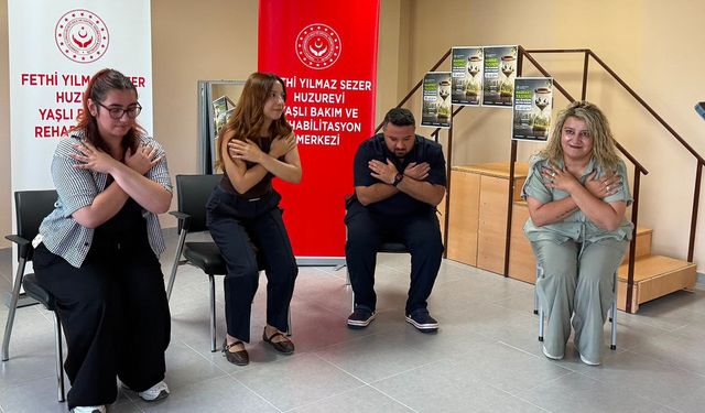 Eskişehir'de “Hareket Yaşını Öğren, Sağlıklı Yaşa” farkındalığı huzurevinde sürdü