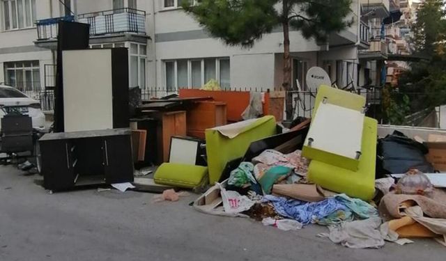 Eskişehir'de vatandaş tepkili: Yol kenarlarına atık bırakılıyor
