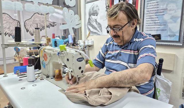 Eskişehir'de yıllardır terzilik yapıyor: Kıyafet dikmeyi neden bıraktı?