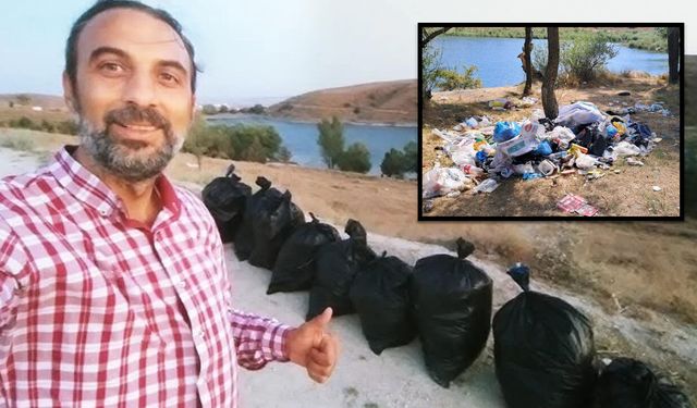 Eskişehir’den Bilecik’e balık tutmaya gittiler: Gördükleri manzara harekete geçirdi