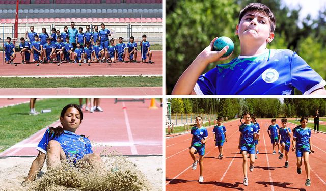 Odunpazarı’nda çocuklar sporla buluşuyor: Atletizm Yaz Okulu ilgi görüyor