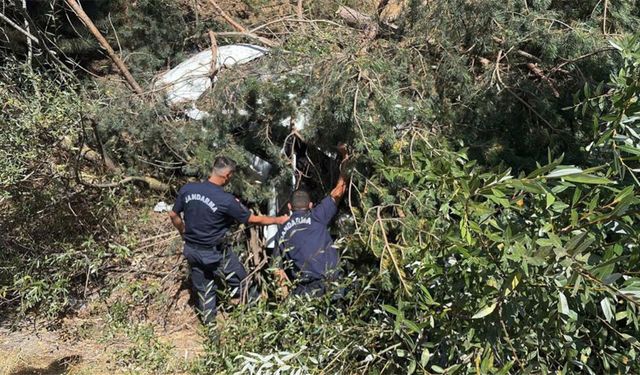 Eskişehir-Bozüyük yolunda korku dolu anlar! Araç şarampole uçtu