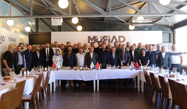 Eskişehir iş dünyası MÜSİAD’da buluştu: Ekonominin geleceği konuşuldu