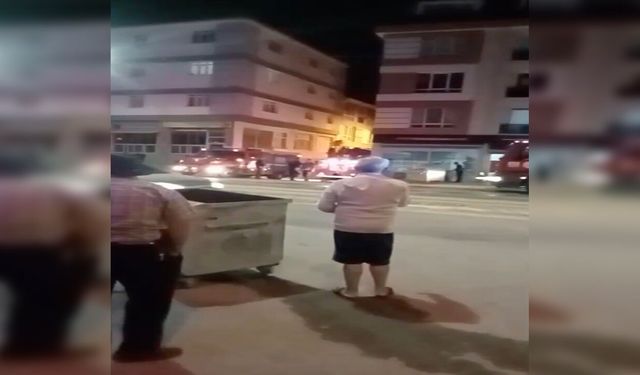 Eskişehir’de apartman dairesinde yangın paniği!