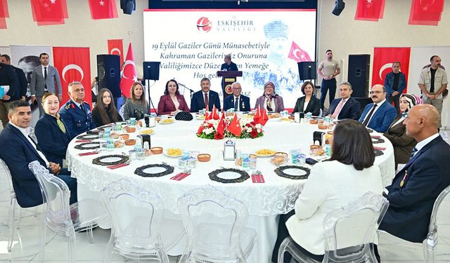 Eskişehir’de Gaziler Günü’ne özel buluşma! Vali Yılmaz’dan anlamlı mesaj