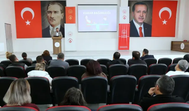 Eskişehir'de kumar bağımlılığına dikkat çeken eğitim: Tehlikenin boyutları anlatıldı
