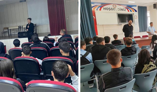 Eskişehir’de meslek lisesi öğrencilerine kariyer rehberi