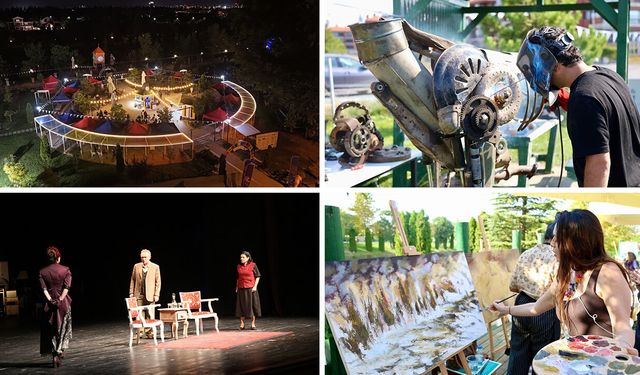 Eskişehir Porsuk Festivali’nde sanatın kalbi Sümerpark’ta attı