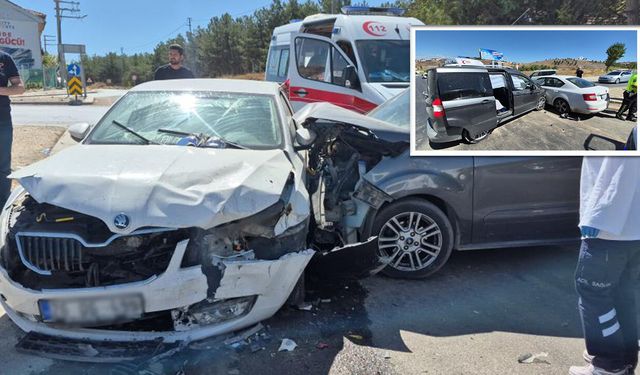 Eskişehir'de yürekleri ağza getiren kaza! 3'ü çocuk 7 kişi yaralandı