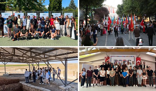 “Uluslararası Genç Eskişehir Elçileri” Eskişehir’in tarihi ve kültürünü yakından tanıdı