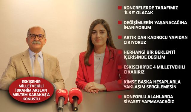 YENİ Partili İbrahim Arslan: “Kongrelerde tarafımız ‘ilke’ olacak”