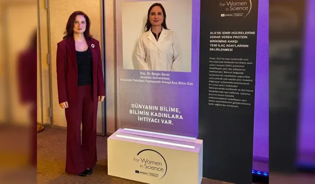 Anadolu Üniversitesi’nden bilim dünyasına önemli başarı: Belgin Sever’e uluslararası ödül