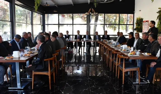 Beylikova’da muhtarlarla bir araya gelindi: Mahallelerin sorunları gündemde