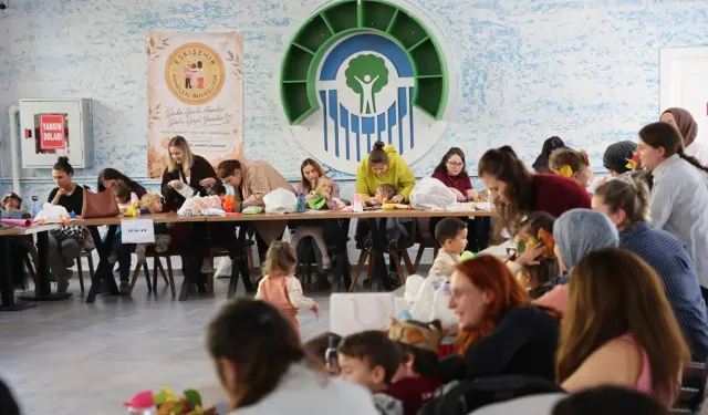 Eskişehir'de anneler ve çocukları için sonbahar buluşması düzenlendi