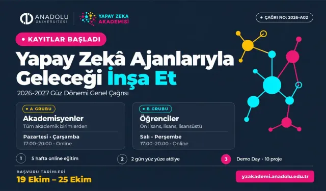 Eskişehir’de Yapay Zekâ Akademisi başvuruları başladı: Son gün 25 Ekim!