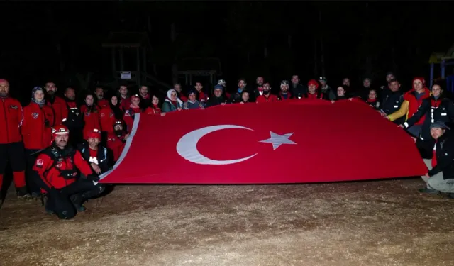 Eskişehir'de zorlu arazide nefes kesen arama kurtarma tatbikatı