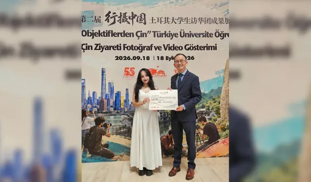 Eskişehir’den Çin’e uzanan başarı: Anadolu Üniversitesi öğrencisi birinci oldu
