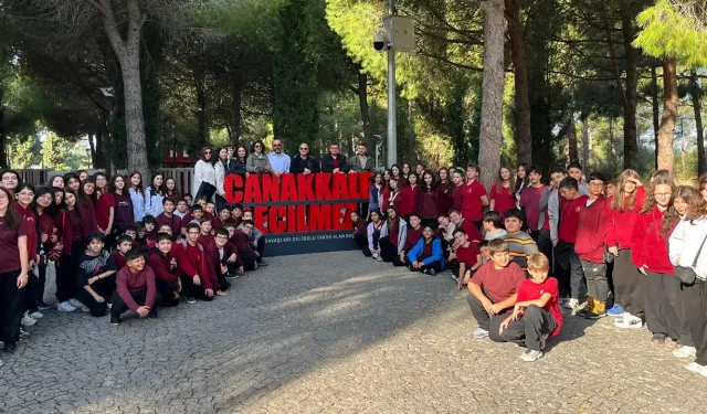 Eskişehirli öğrenciler Şehit Soner Özübek’i anmak için Çanakkale’de buluştular