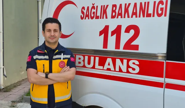 Eskişehirli paramedik 16 yıldır hayat kurtarıyor