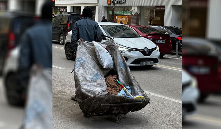 Eskişehir'de geçim mücadelesi yürek burktu