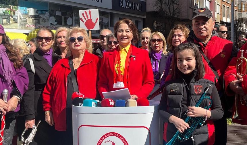 29 Ekim Kadınları 8 Mart için Hamamyolu’nda buluştu
