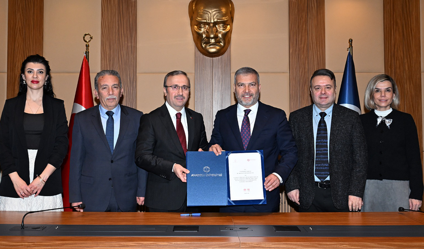 Anadolu Üniversitesi ile İl Milli Eğitim’den ortak protokol