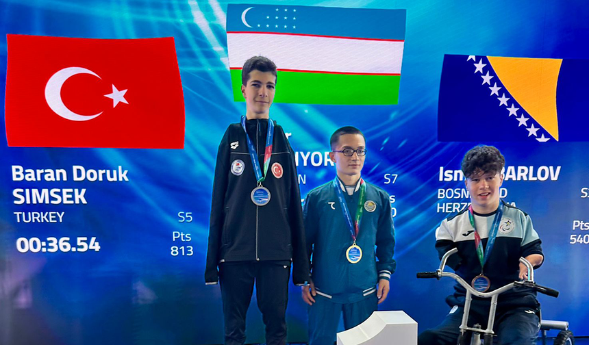 Eskişehirli sporcu Türkiye’yi gururlandırdı