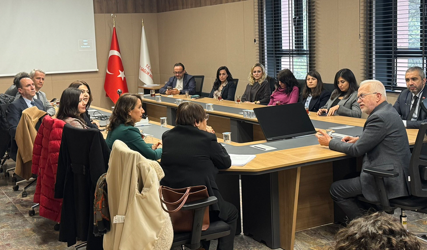 Eskişehir İl Sağlık Müdürlüğü’nde toplantı gerçekleştirildi