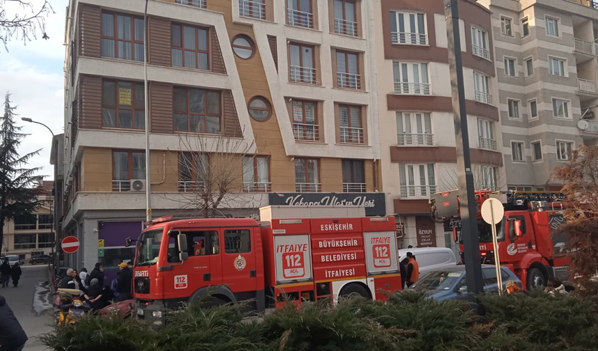 Eskişehir'de bir işletmede çıkan yangın panik yarattı