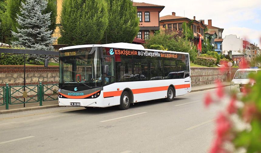 Eskişehir'de otobüs güzergâhlarına yeni düzenleme