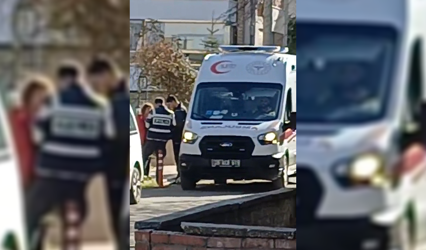 Eskişehir’de talihsiz kaza: Motosiklet üzerine devrildi